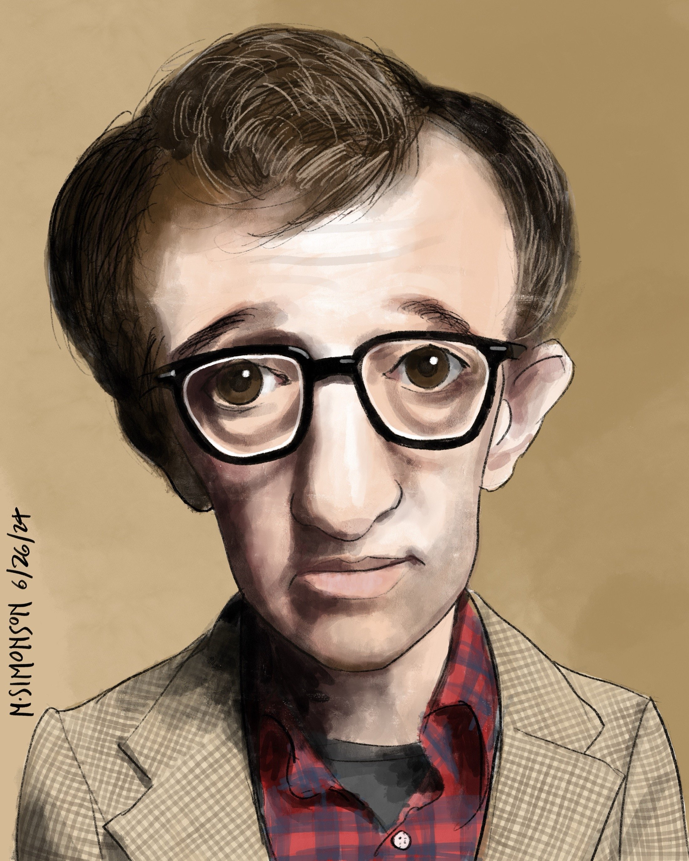 Woody Allen — MarkSimonson.art